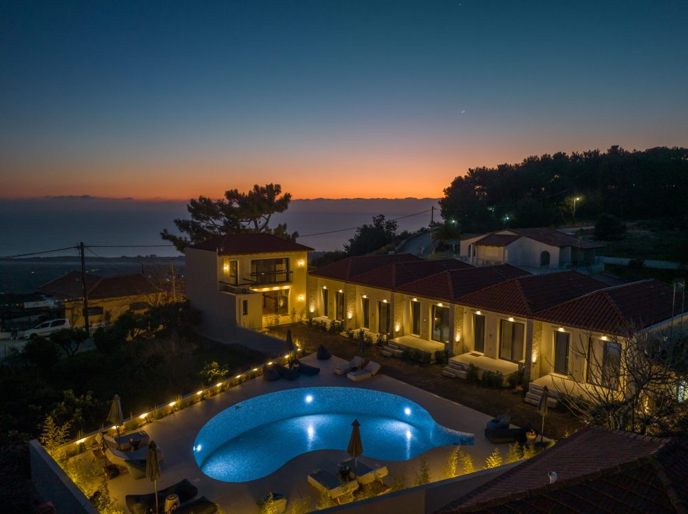 Ext4.Poesia Hotel Lakithra Kefalonia Sea view sunset